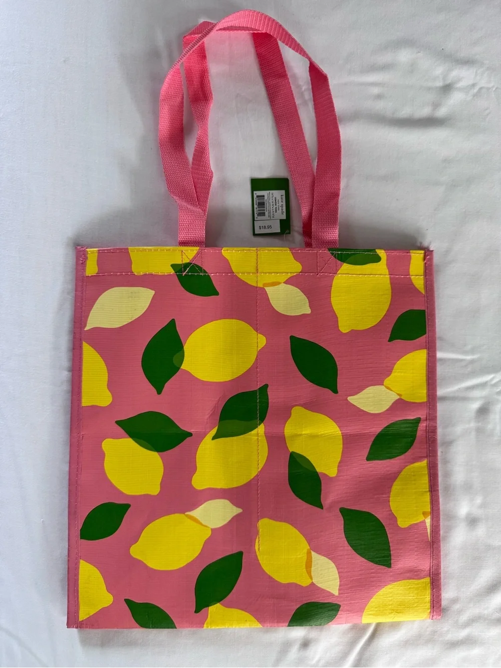 NWT Kate Spade Coral Lemon Tote Bag